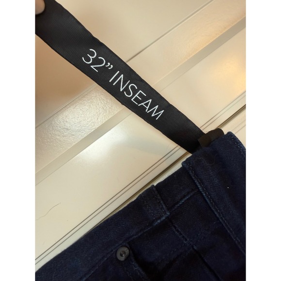 Paige Genevieve Modern High Rise Flare Jeans Dark Wash Transcend Vintage 34x32 - Picture 8 of 8